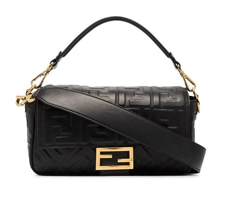 fendi baguette black